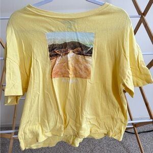 Forever 21 Sunny Yellow Tee